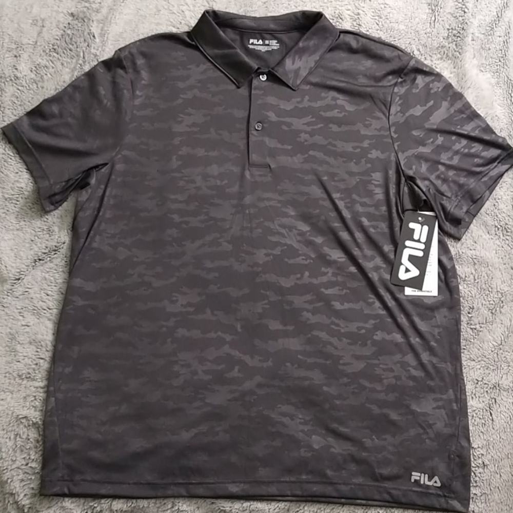 Men's Fila performance polo